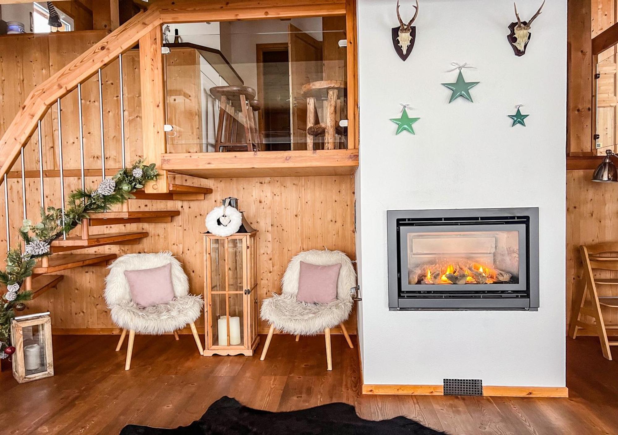 1A Chalet "Wolke" Wandern, Grillen, Wellness Im Traumhaus Wolfsberg Exterior foto